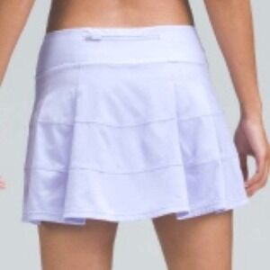 Lululemon Pace Rival Skirt Skort Sz 12 Purple Lilac Pickleball Tennis Golf Run